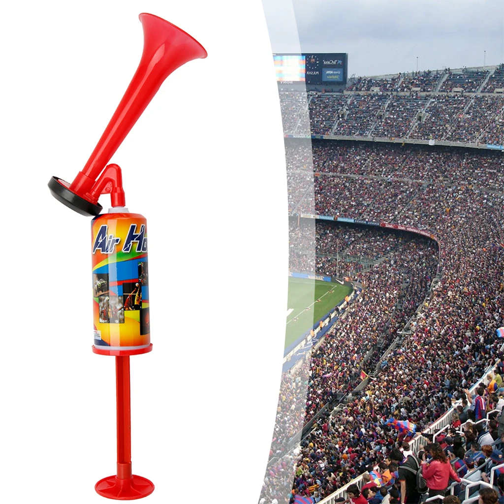 AIR HORN, HANDHELD PUMP FOOTBALL FESTIVAL PARTIES BOATING FOG EXTREMELY LOUD
