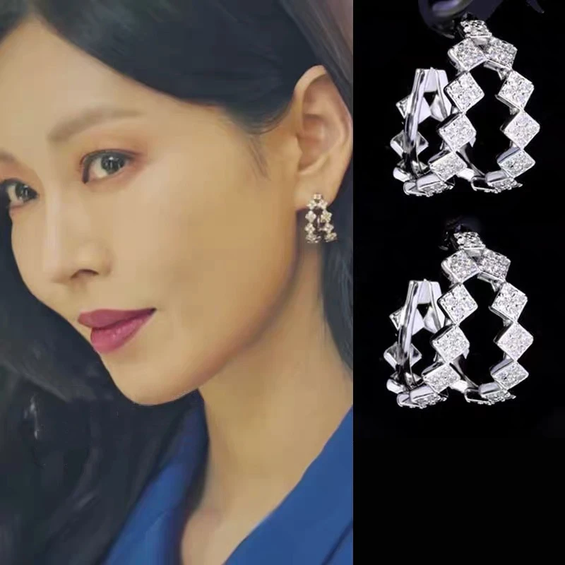 20styles 2020 fashion new korea TV Penthouse WAR IN LIFE lovely temperament elegant Earrings women Eardrop Kim So-yeon star