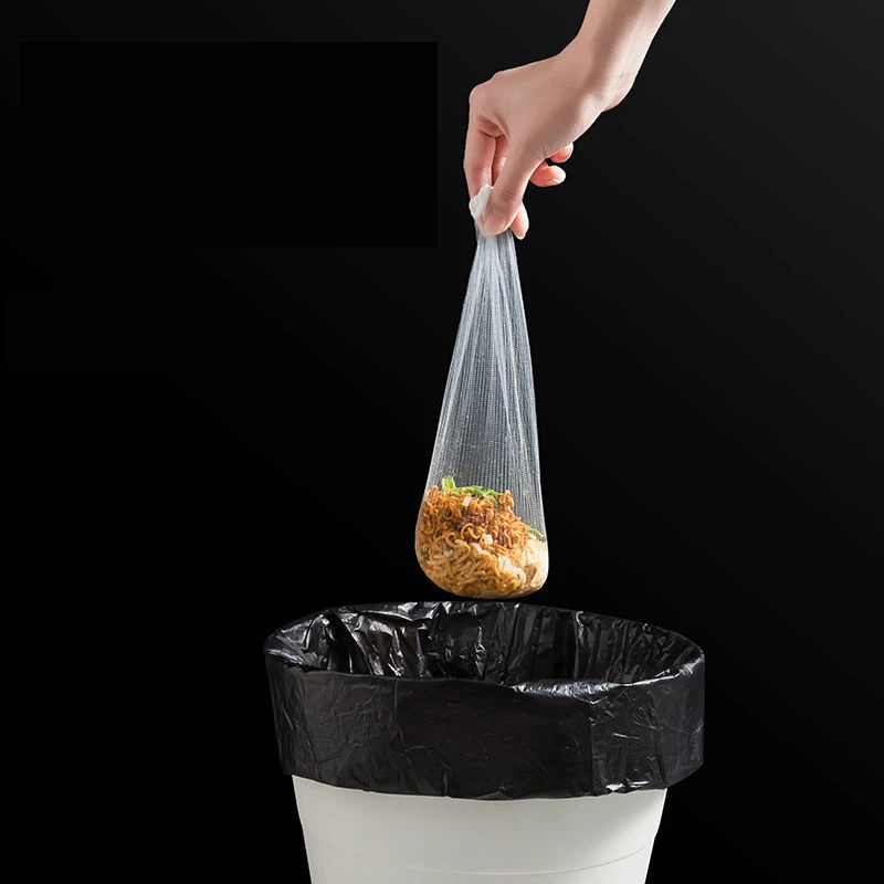 30PCS Triangle Drainage Rack Kitchen Sink Filter Bag Leftovers Disposable Soup Separation Filter Net Bag Kitchen Supplies