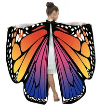 Мягкий женский шарф бабочка крыло шаль Дамская накидка осень зима для женщин дети девочка мальчик шаль женский платок Femme