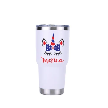 

Unicorn 30oz Tumbler Travel Car Beer Mug Water Bottle Vacuum Flasks Insulated Stainless Steel Thermos Whiskey Coffee mugs