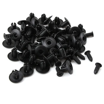 

40PCS Car Universal Door Trunk Rack Bumper Expansion Screw Clip Clasp Fastener For Kia Rio K2 3 Ceed Sportage Sorento Cerato