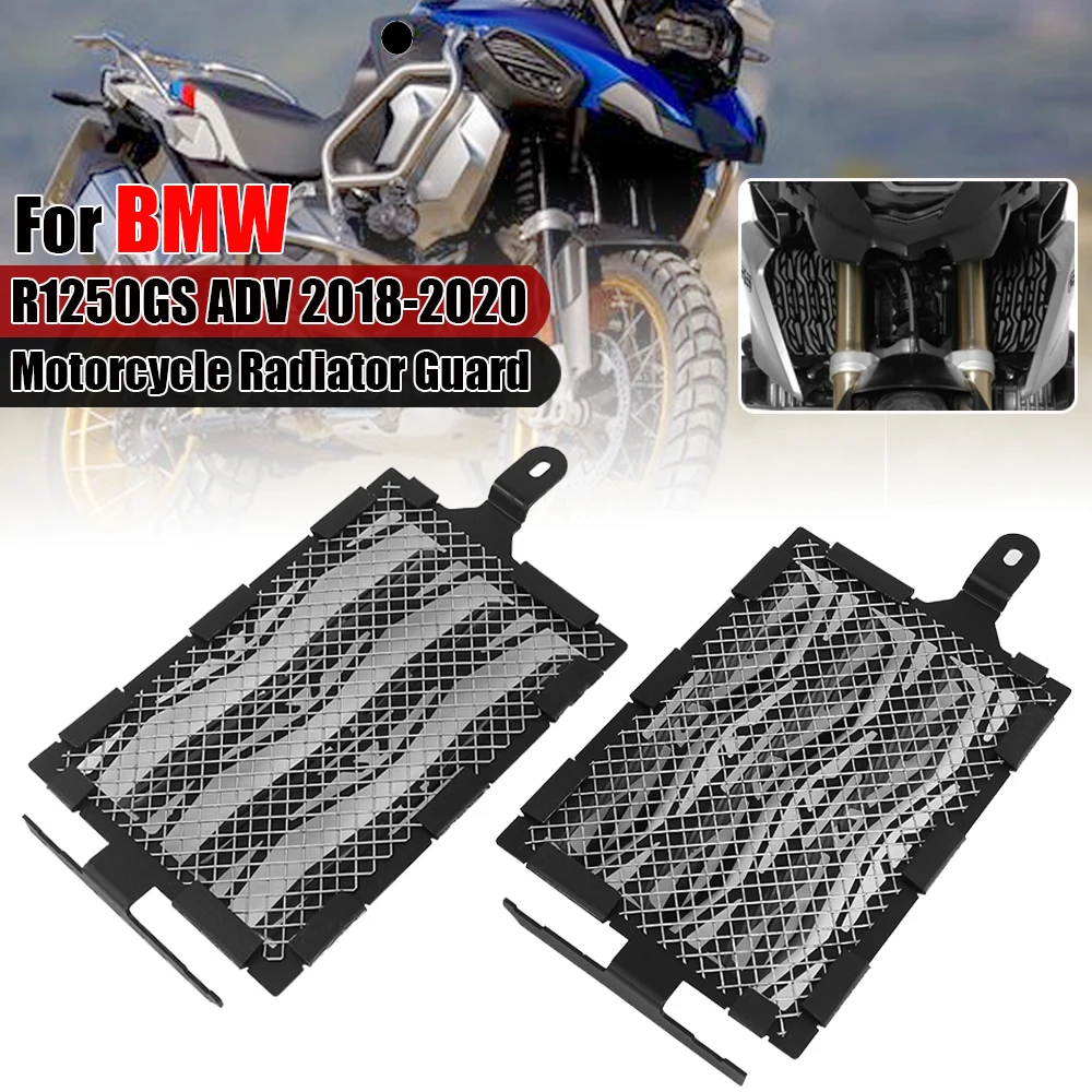 Radiator Guard Grille Grill Cover Protector For BMW R1250GS ADV LC 2019 Aluminum Radiator Guard Grille Grill Cover Protector For BMW R1250GS ADV LC 2019 Aluminum