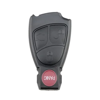

3+1 Button Remote Car Key Fob Case Shell Replacement Shell for Mercedes Benz B C E ML S CLK CL Class