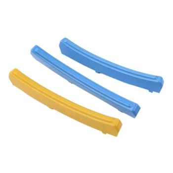 

3pcs ABS Three Color M Net Front Center Grill Grille Cover Trim Strips Stickers Fit for Volvo S90 V90 2017 2018 2019