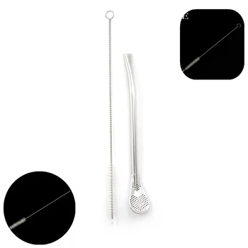 

Stainless Steel Drinking Straw Filter Handmade Yerba Mate Tea Bombilla Gourd Washable Practical Tea Tools Bar Accessories