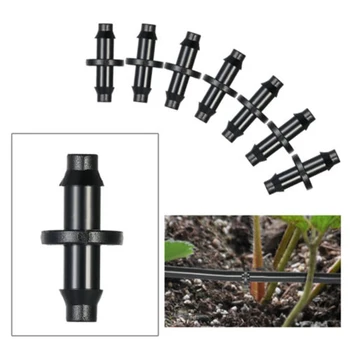 

Watering Garden Drip Irrigation System 1/4 Barb Connector For 4mm/7mm Hose ^