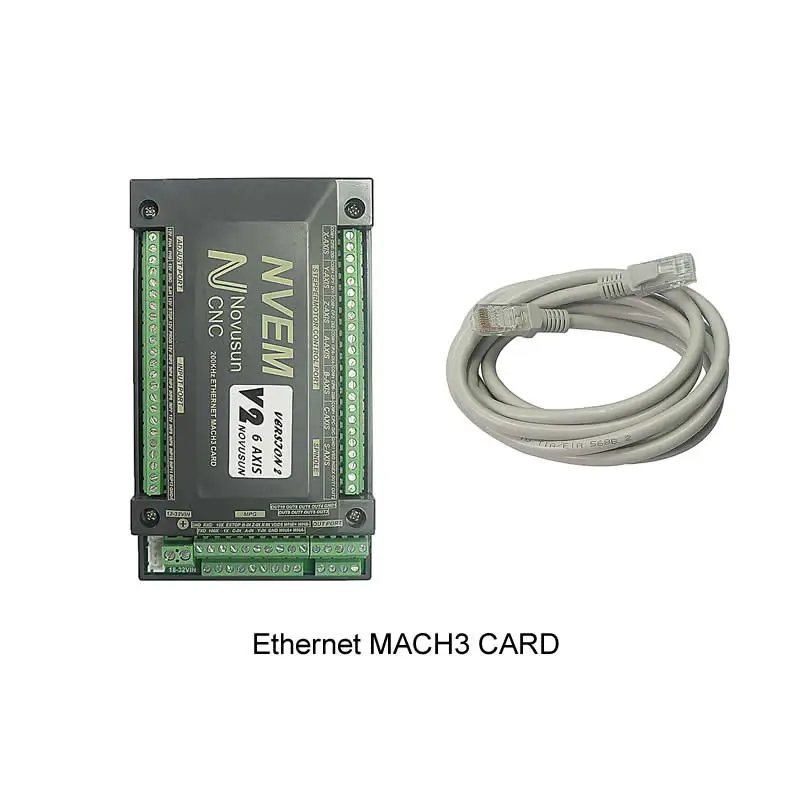 200 кГц Ethernet карта Mach3 3 4 5 6 осей CNC управления движением для станка с ЧПУ 3020 3040