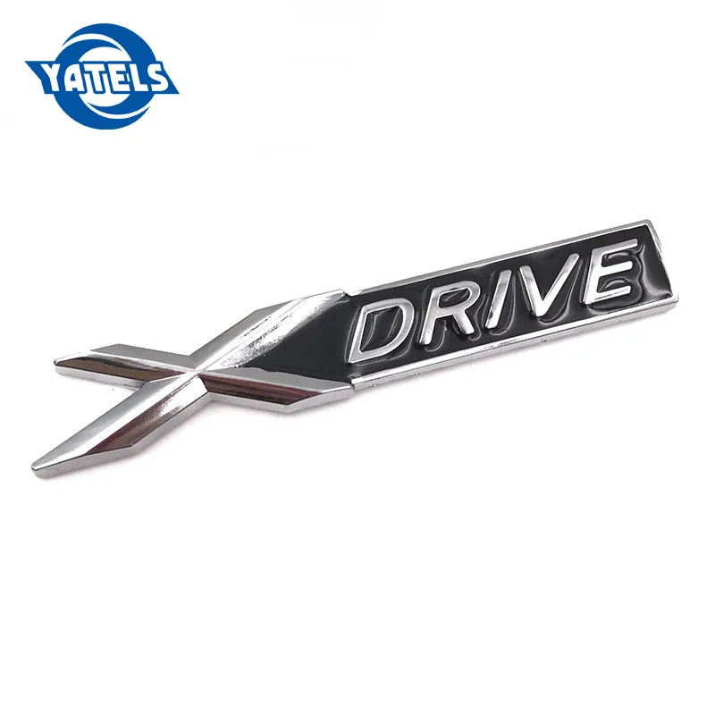 3D хромированная металлическая эмблема XDRIVE X DRIVE логотип наклейка значок для