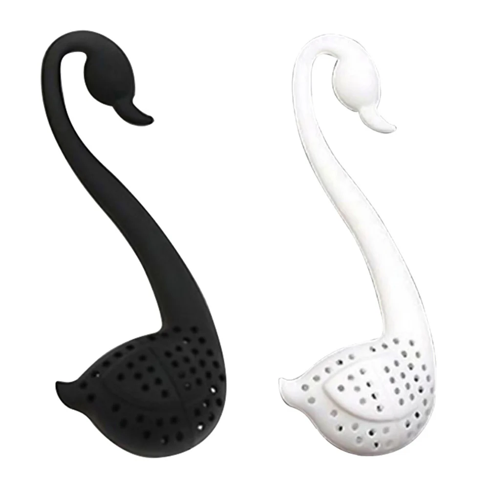 Creative Silicone Swan Tea Infuser Strainer Filter Diffuser Drink Tool Kitchen Gadgets  Filter Drinkware Accessories