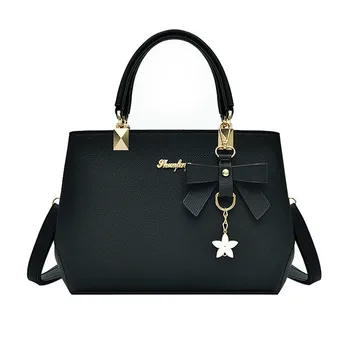 

Women Bags Vintage Handbag Casual Tote Female Messenger Bags Luxury Handbags Plum Bow Crossbody Bags 2020 Fashion