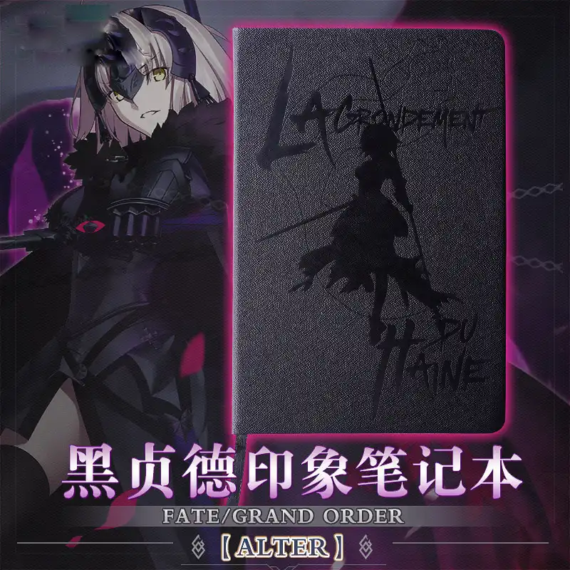 アニメ運命 グランド注文ジャンヌd Arcコスプレノートブック目の保護日記メモ帳覚書ハードシェルメモ帳文房具 Aliexpress