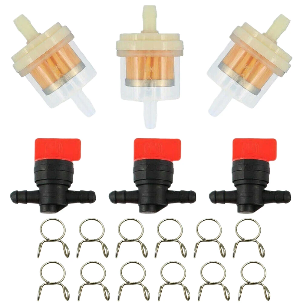1/" запорный практичный в линии инструмент части топлива режущий заменитель зажима пластиковый газовый фильтр стабильный ДЛЯ Briggs& Stratton