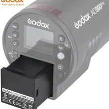 Godox Original WB300PA Lithium Battery Pack 14.4V More Efficient WB30P WB300P 3000mAh for Xplor Godox AD300Pro Outdoor Flash