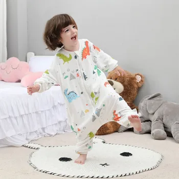 

Baby Sleeping Bag Winter Legs Infant Sleepsacks Autumn Spring Toddler Sleep Bag Thick Warm Cotton Kids Anti-kick Quilt AXP031