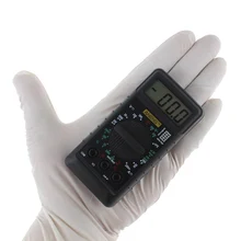 Mini Digital Multimeter Pocket DMM AC DC Current Voltage Resistance OHM Test Gauge Ammeter Voltmeter with Buzzer Electrical Tool hioki dt4221 premier pocket dmm digitl multimeter with cat iv 300v cat iii 600v safety