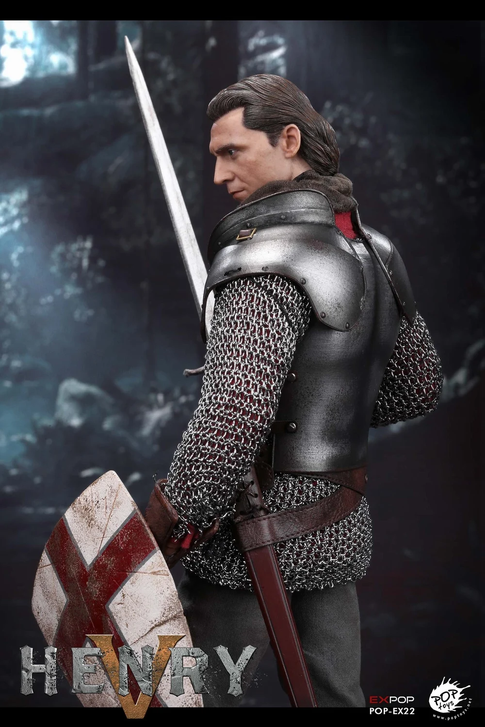 Ограниченная серия EX22A для коллекции 1/6 Мужская фигурка король Англии Генрих V Двойные головки фигурка модель для фанатов праздничные подарки
