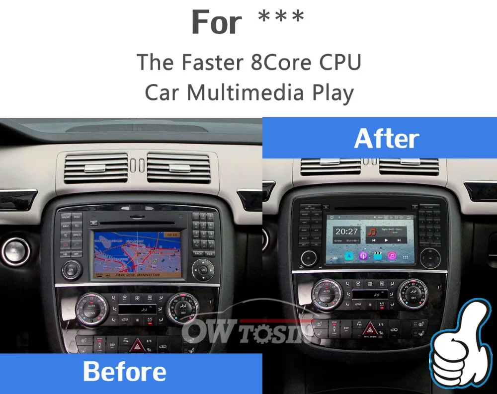 PX6 Восьмиядерный Android 9,0 4+ 64G usb× 5 автомобильный DVD для Mercedes Benz R Class W251/R280/R300/R320/R350/R500 2006- автомобильный Радио gps