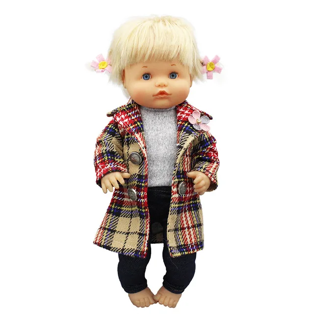 2021 New coat Doll Clothes Fit 42cm Nenuco Doll Nenuco su Hermanita Doll Accessories 4