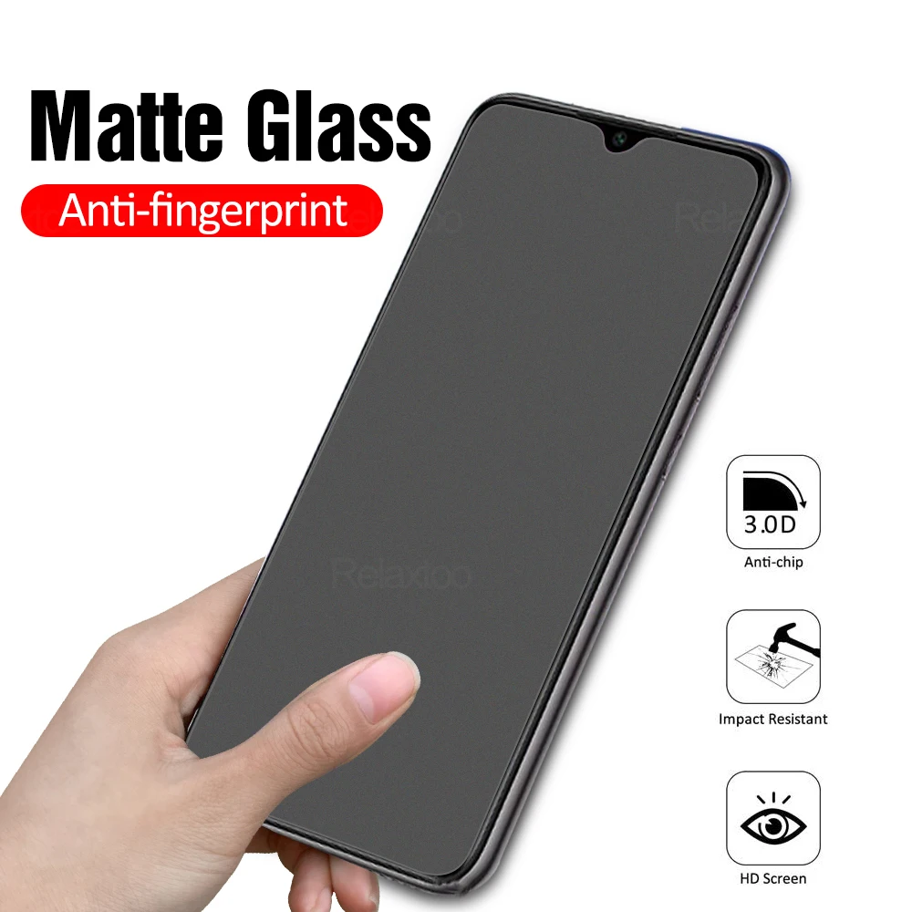 2-1pcs Frosted Matte tempered glass For huawei p40 lite p30 light p20 pro on huawey p 40 30 20 p40lite p30lite protective Film mobile phone screen protector