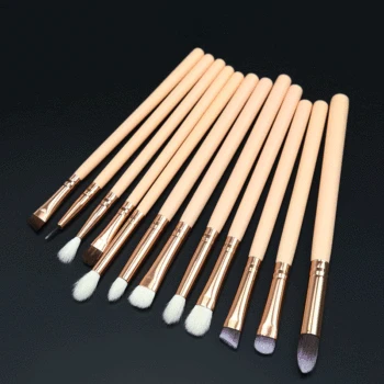 

2020 New Makeup Brushes Set 12 pcs/lot Eye Shadow Blending Eyeliner Eyelash Eyebrow Make up Brushes Professional Eyeshadow Brush