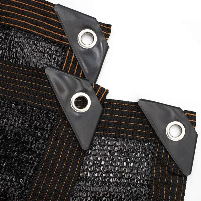 Vastag Fekete Uv-Ellenes Hdpe Napsütéses Nettó Kerti Árnyékoló Kendő Otthoni Erkélybiztonsági Magánélet Háló Napellenző - Image 3