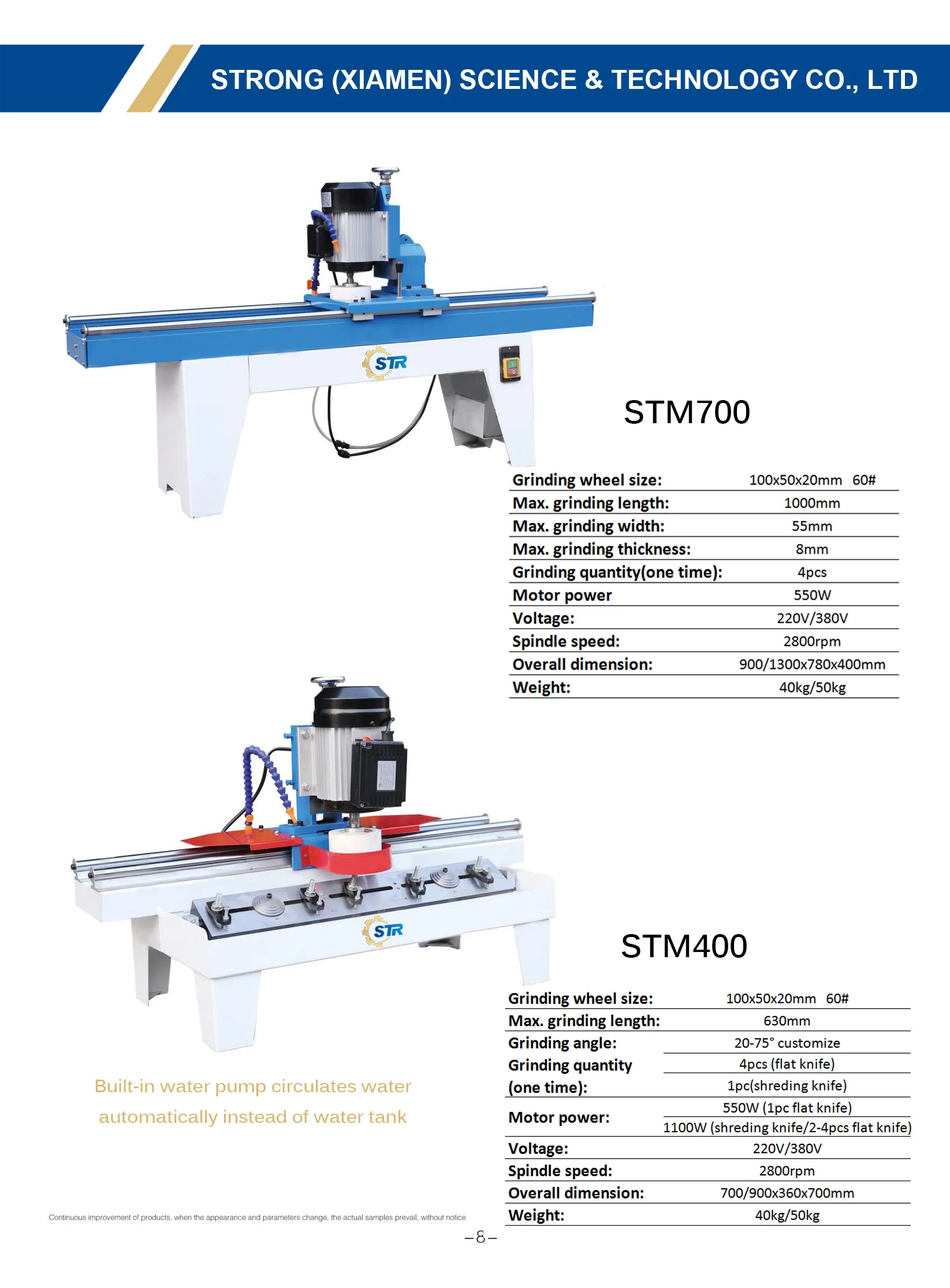 LIVTER mini straight baldes shapen machine wood cutter head shapen machine  blades sharpener grinding machine