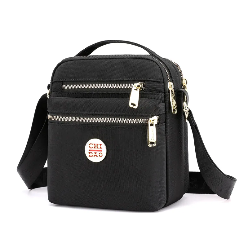 

Small Square Nylon Bags for Women Luxury Handbag and Purses Crossbody Bag Female Brand Designer Solid Zipper Shoulder Hand Bag