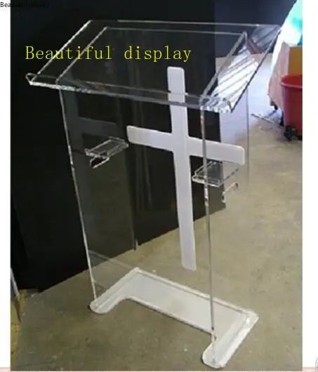 

Acrylic Podium Acrylic Podium Stand Acrylic Lectern, Perspex Podium Plexiglass Church Pulpit plexiglass