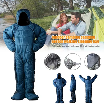 

Adult Lite Wearable Sleeping Bag Warming for Walking Hiking Camping Outdoor N66