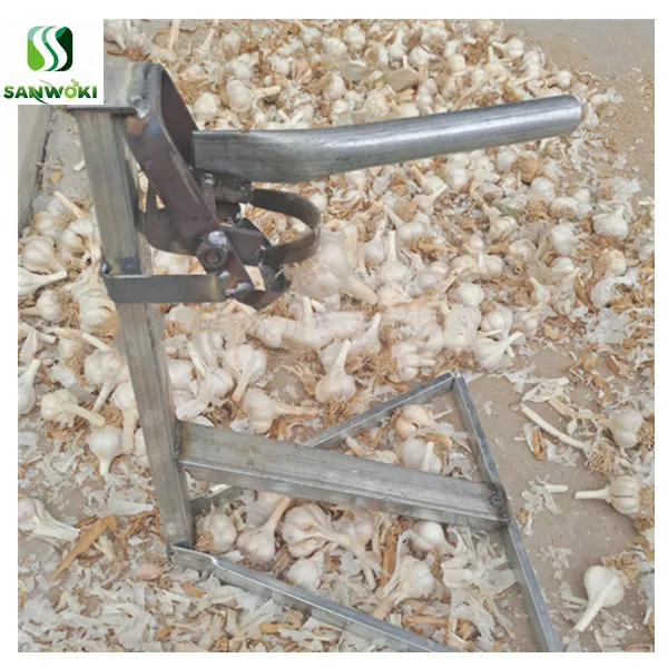 Manualgarlicstemflatcuttermachinegarlicheadcuttingmachinegarlicrootconcavecutter