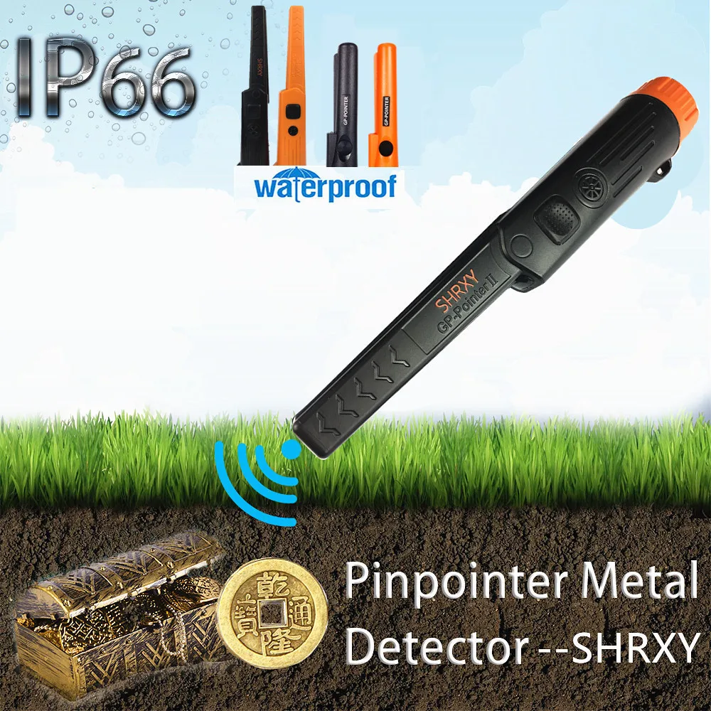 Pointer Detector De Metales Excavador de oro Pro Pinpointer Impermeable para Jardín detectar 