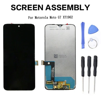 

Replacement Touch Panel For Moto G7 Plus LCD Display Touch Screen Digitizer With Tools For Motorola Moto G7 Plus Accessories
