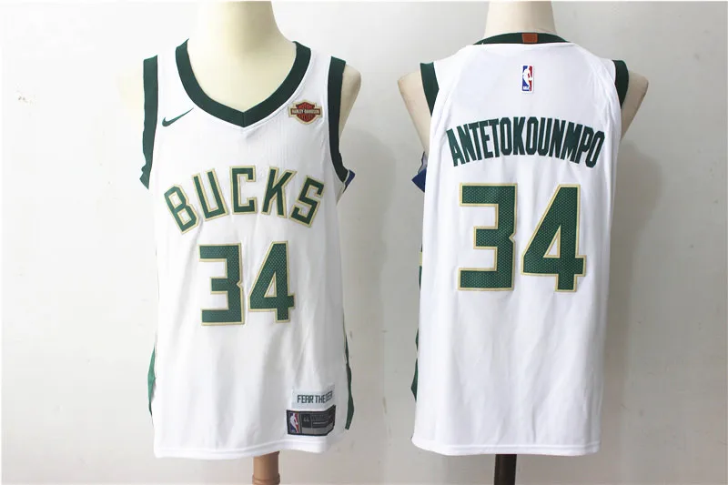 Милуоки Giannis Antetokounmpo Eric Bledsoe баскетбольные майки camiseta maillot - Цвет: AS PICTURE