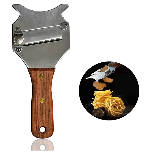 Trancheuse à truffes réglable professionnelle en acier inoxydable, rasoir à  chocolat, outils de cuisine pour tranche