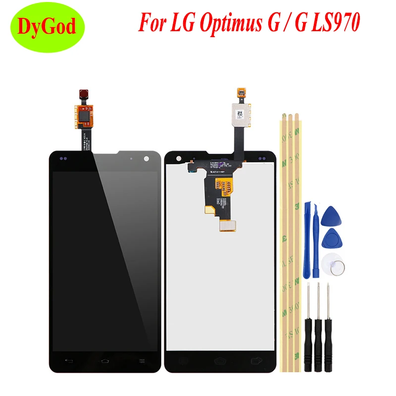 Для LG Optimus G LS970 E973 E975 E871 F180 ЖК-дисплей сенсорный полный дигитайзер запасная часть