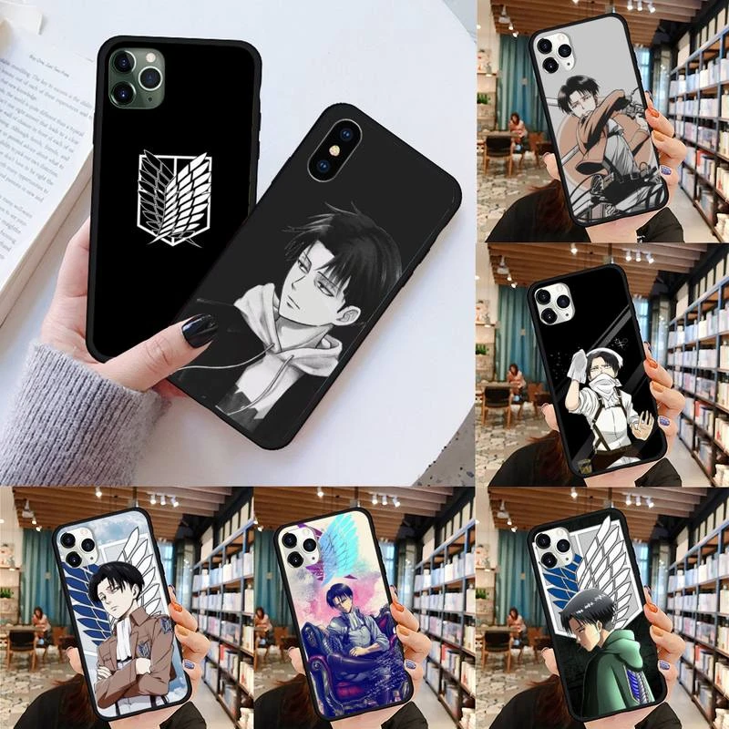 case for iphone 8 Anime Japanese attack on Titan Phone Case for iPhone 11 12 mini pro XS MAX 8 7 Plus X XS XR iphone 6s plus phone case