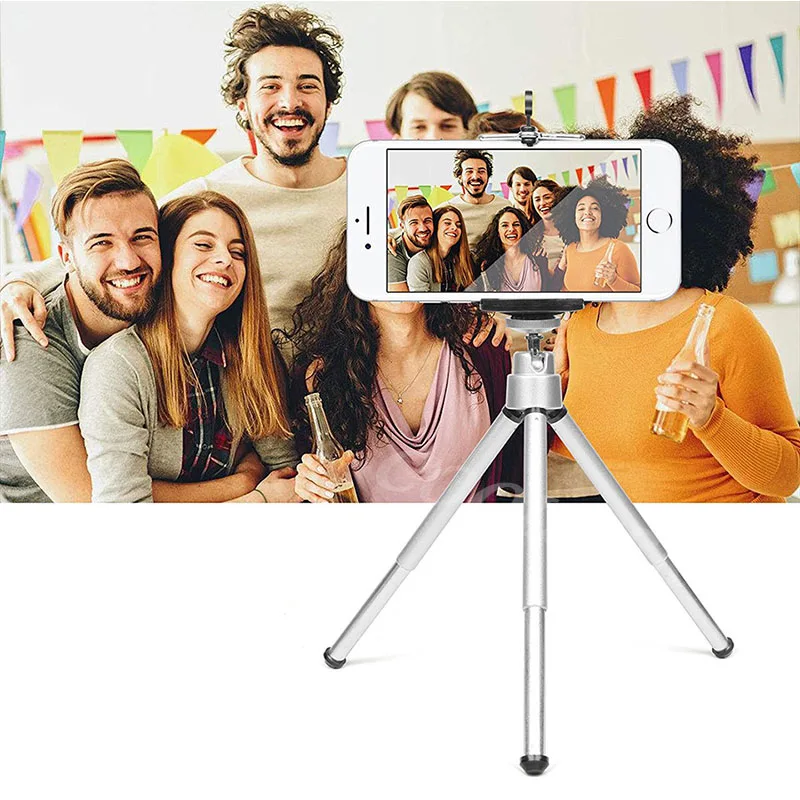 Portable Flexible Tripod Stand Mobile Phone Extendable Monopod Selfie