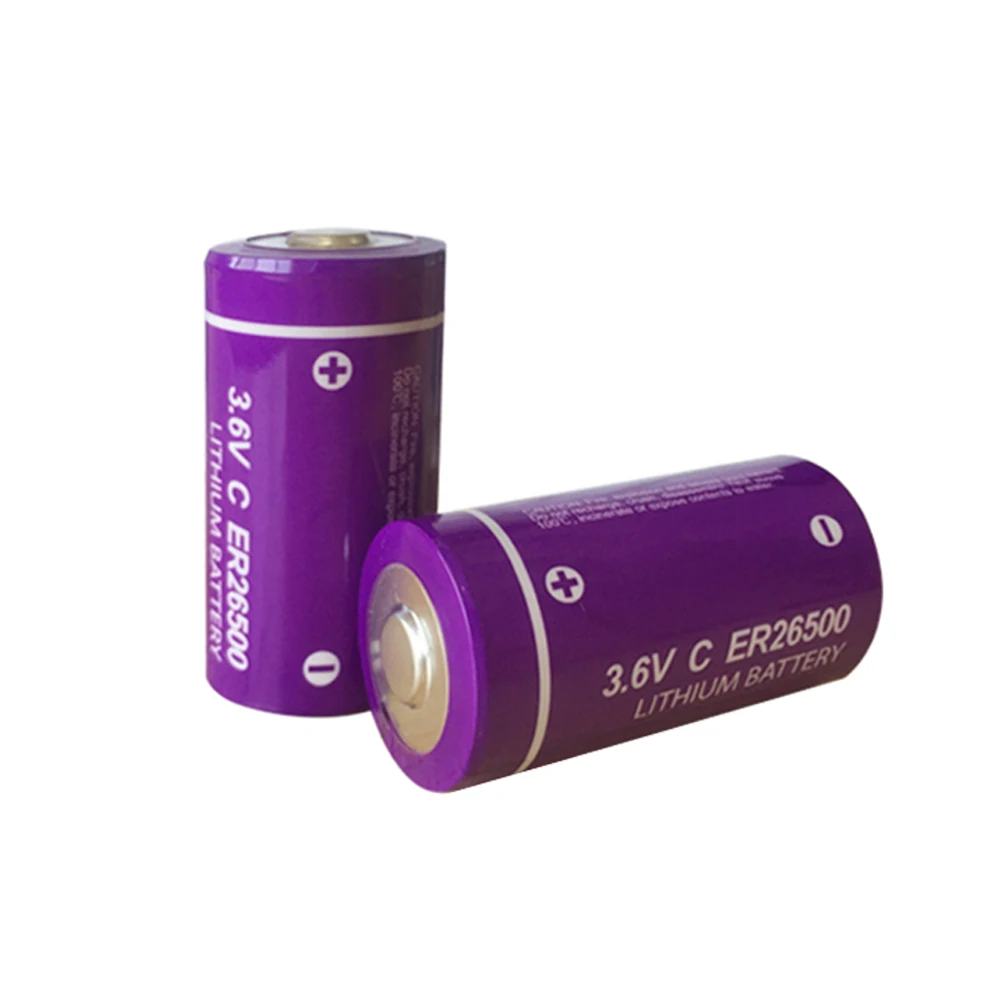 2 шт./лот Li SOCl2 26500 ER26500 3 6 V 9000mAh C размер батареи литий первичный аккумулятор 9A|battery