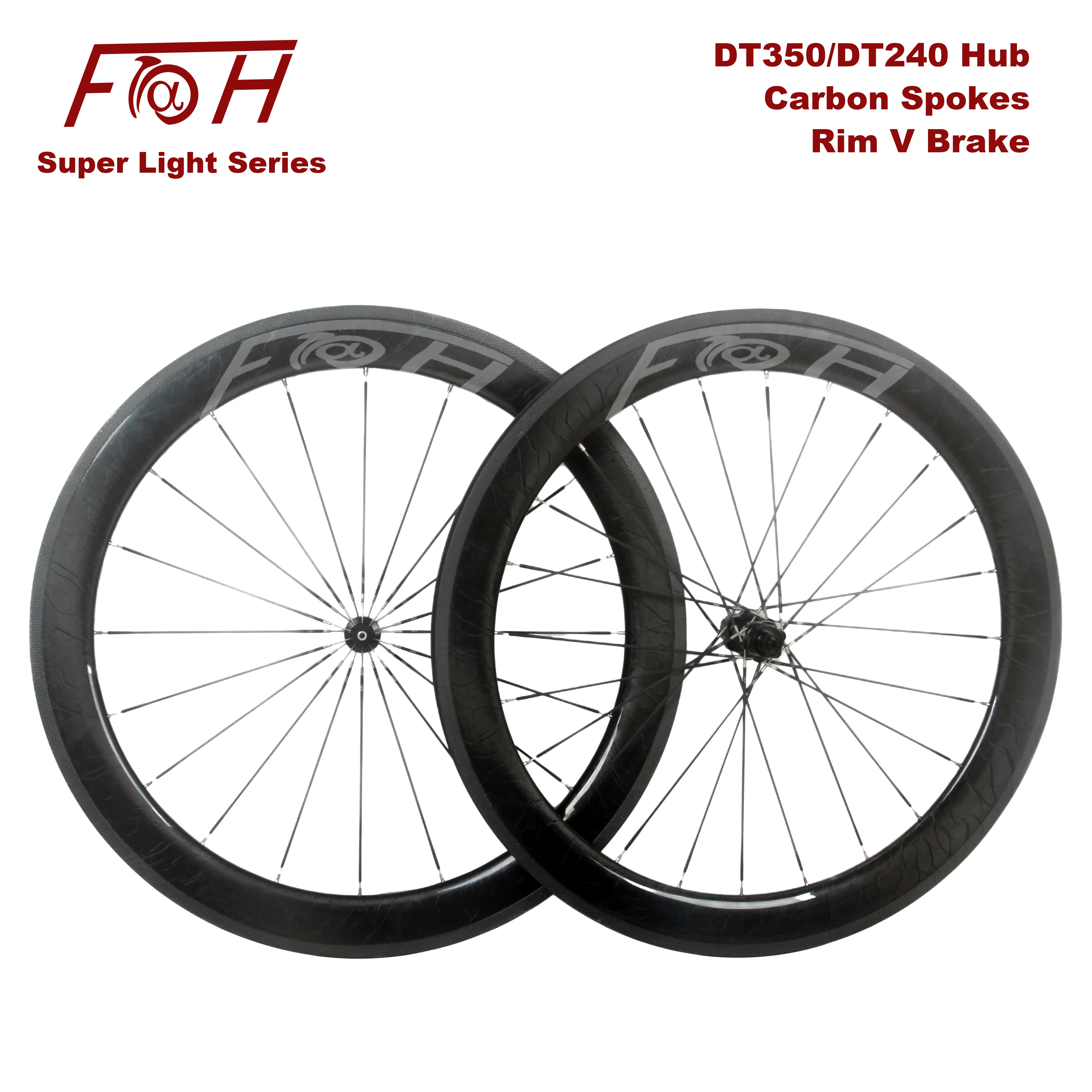 rim brake tubeless wheelset