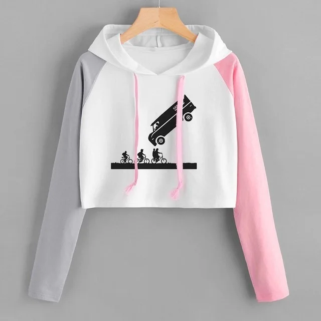 stranger things Hoodies Women Harajuku Funny Cartoon Eleven Friends hip hop Female Sweatshirts Don't Lies 90s Hoody stranger things Hoodies Women Harajuku Funny Cartoon Eleven Friends hip hop Female Sweatshirts Don't Lies 90s Hoody