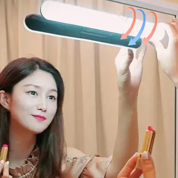 LED 메이크업 거울 조명, 밝기 조절 화장대 조명, 드레싱 거울, USB 충전식 메이크업 조명, 벽 램프, 가정 욕실