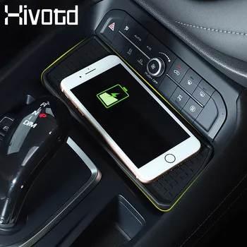 

Hivotd For Haval F7 F7X Wireless Car Charger Armrest Storage Box Accessories quickly Charging pad Interior Styling 2019 2020