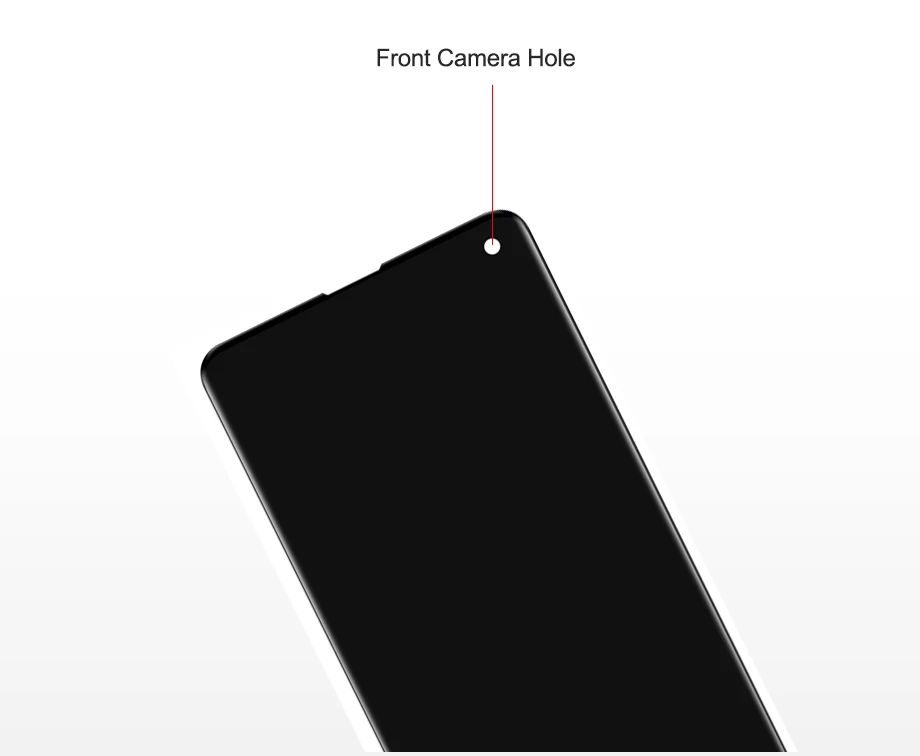 Динамический AMOLED дисплей для 6," samsung Galaxy S10 ЖК-дисплей рамка+ сенсорная панель дигитайзер Замена