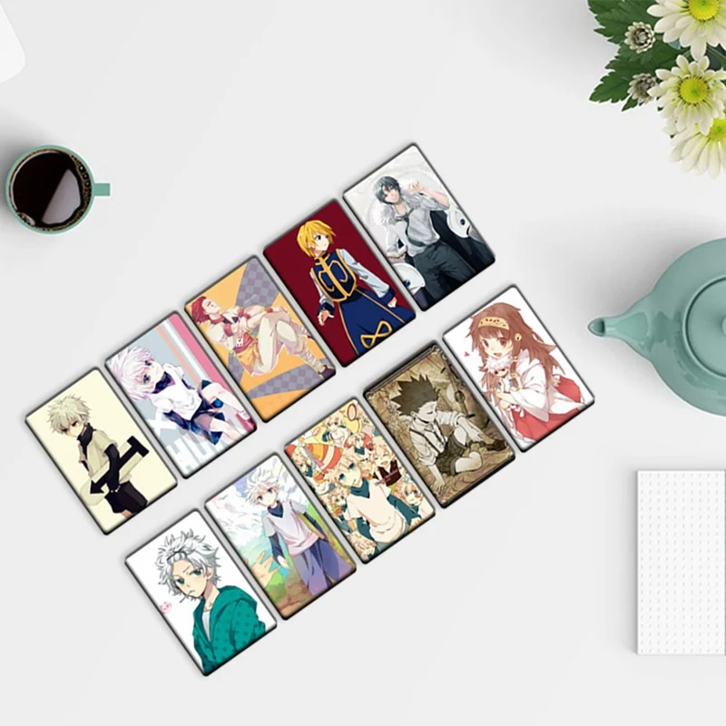 Наклейки Hunter X с персонажами 10 шт. s Killua Hisoka Kurapika Meruem Chrollo Kite Classic манга аниме HxH