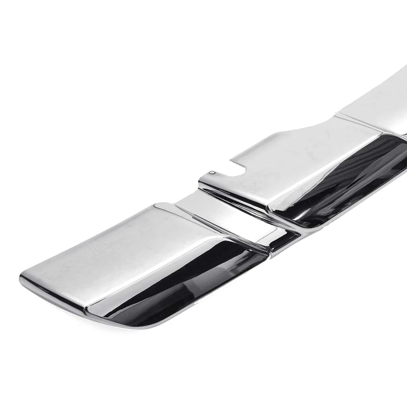 Новый Передняя решетка автомобиля крышка отделка литья Хром Abs протектор стикер