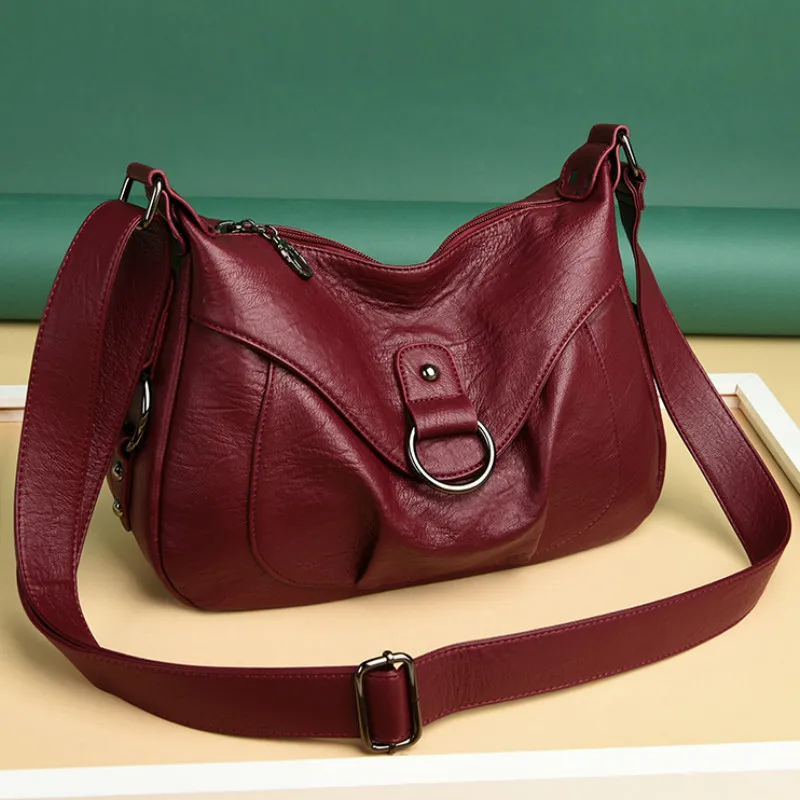 

Роскошные сумки, женские дизайнерские сумки через плечо из мягкой кожи для женщин 2024, летняя повседневная Дорожная сумка на плечо, женская сумка