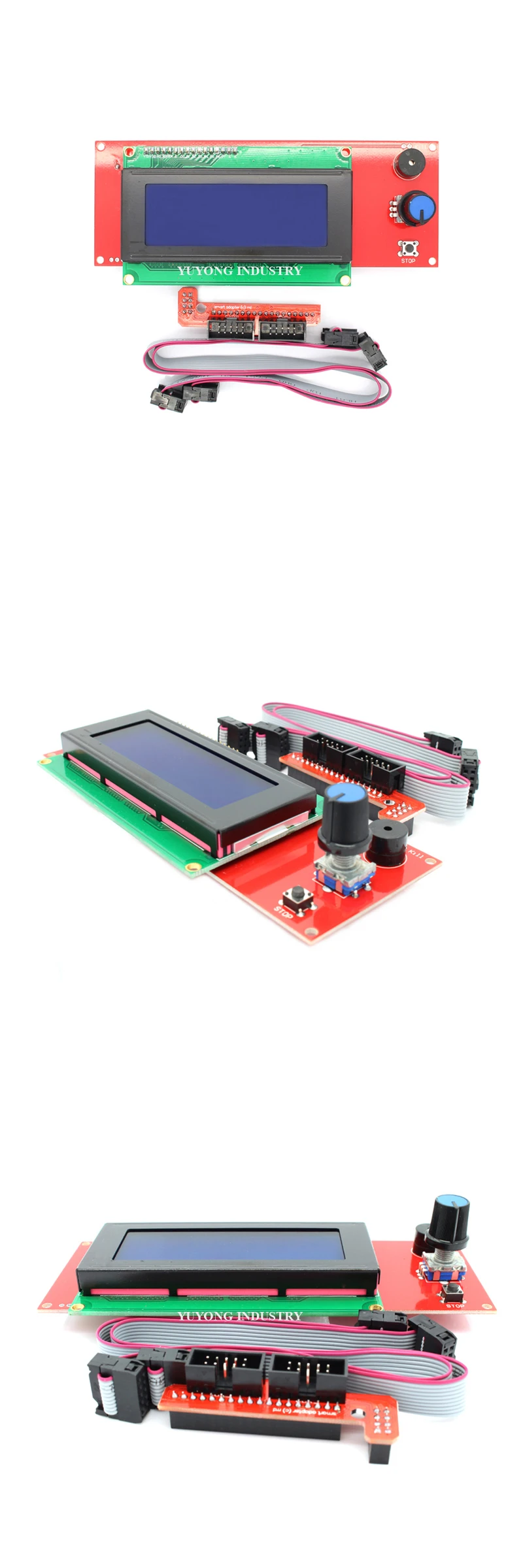 1 шт. ЖК-дисплей 3d принтер Reprap Smart control ler Reprap RAMPS 1,4 2004 ЖК-управление