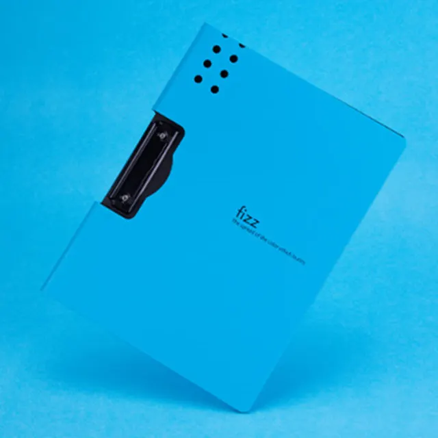 Sky blue Xiaomi Fizz горизонтальный A4 папка матовая текстура портативный коврик портативный лоток для ручки Сгущает портфель школьные офисные принадлежности - Цвет: Sky blue