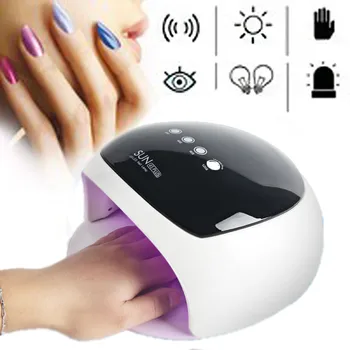 

Uk Eu Us Plug 52w Mode Phototherapy Lamp Phototherapy Machine Nail Roasting Machine Uv Light For Gel Nails Dryer Tools Lamp